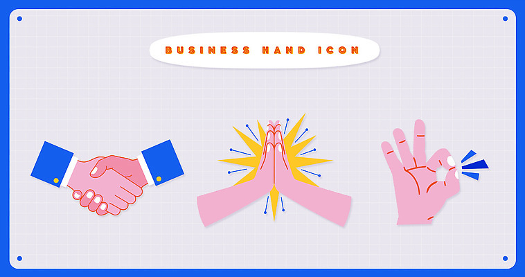 손 디자인 상징 포즈 일러스트 비즈니스 커뮤니케이션 협력 악수 그래픽 기도 표현 확인 소통 국내일러스트 AI파일 컨셉 손짓 신체부위 파일형식 벡터