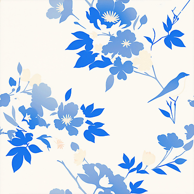 JPG 식물 디자인 꽃 예술 컬러 백그라운드 무늬 꽃무늬 패턴 일러스트 자연 벽지 추상 나뭇잎 그래픽 장식 파란색 흰색 조화 뷰티풀 평면 국내일러스트 잎 생태계 파일형식