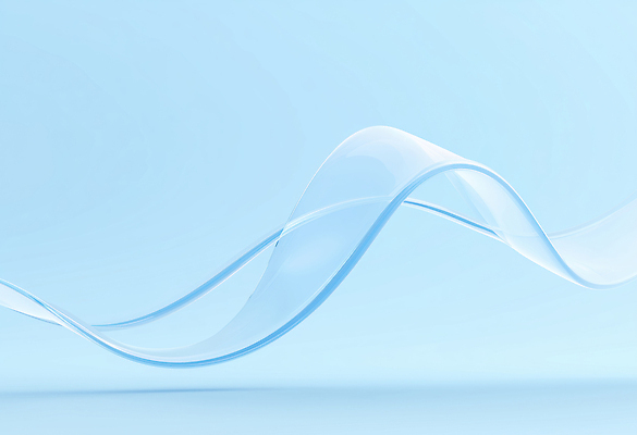 JPG 모양 편집이미지 디자인 물결 선 컬러 하늘색 백그라운드 곡선 모션 공간 흐름 투명 수조 웨이브 조화 이미지편집 AI컴퓨터그래픽 AI콘텐츠 컨셉 파란색 파일형식