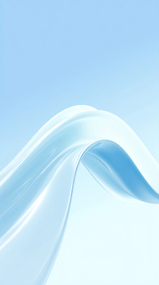 JPG 모양 편집이미지 디자인 물결 컬러 하늘색 곡선 자연 하늘 빛 반사 흐름 투명 질감 웨이브 소재 부드러움 평면 이미지편집 AI컴퓨터그래픽 AI콘텐츠 선 컨셉 파란색 감각 생태계 파일형식