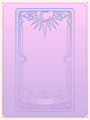 디자인 예술 상징 백그라운드 일러스트 수채화 프레임 그래픽 장식 태양 보라색 달 게임 운세 작가 팬시 드로잉 타로 타로카드 붓펜 아르누보 국내일러스트 AI파일 자연요소 직업 컬러 놀이 미술 펜 트럼프 파일형식 벡터