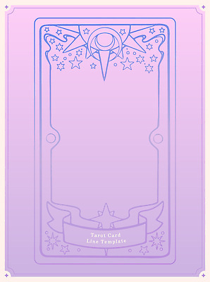 디자인 별 문화 예술 상징 컬러 백그라운드 일러스트 도안 프레임 그래픽 장식 보라색 달 운세 신비 이미지 팬시 창작 타로 타로카드 아르누보 국내일러스트 AI파일 자연요소 컨셉 미술 트럼프 파일형식 벡터