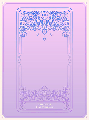 디자인 별 종이 예술 선 컬러 백그라운드 패턴 일러스트 프레임 그래픽 장식 디지털 보라색 운세 인쇄 팬시 손그림 창의성 창작 타로 타로카드 아르누보 국내일러스트 AI파일 자연요소 무늬 미술 트럼프 파일형식 벡터