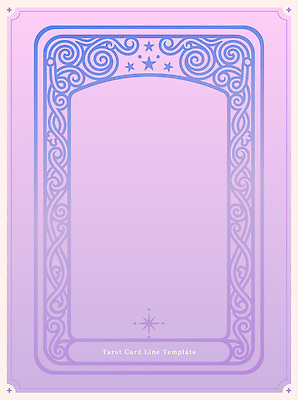 디자인 예술 상징 컬러 백그라운드 패턴 일러스트 프레임 그래픽 장식 보라색 운세 제조 팬시 페이지 점성술 마법 창의성 타로 타로카드 아르누보 국내일러스트 AI파일 무늬 미술 트럼프 파일형식 벡터