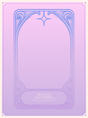 모양 디자인 예술 선 컬러 백그라운드 패턴 일러스트 아이디어 프레임 그래픽 보라색 도구 운세 작업 제조 팬시 자원 구성 창의력 타로 타로카드 스타일 아르누보 국내일러스트 AI파일 컨셉 무늬 미술 트럼프 파일형식 벡터