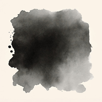 JPG 모양 디자인 종이 예술 컬러 백그라운드 일러스트 추상 수채화 흑백 미술 검은색 물감 얼룩 경계 그림 질감 스타일 국내일러스트 AI일러스트 AI콘텐츠 무늬 문화예술 촬영기법 미술도구 파일형식