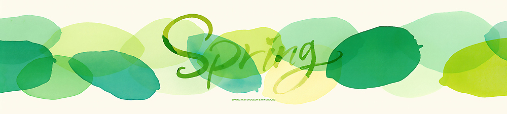 PSD 식물 손글씨 디자인 계절 컬러 백그라운드 패턴 일러스트 자연 생명 수채화 장식 초록색 봄 원형 모던 그림 국내일러스트 도형 무늬 생태계 파일형식