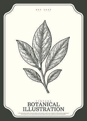 식물 산업 필리핀 생태계 파일형식 벡터 월계수 잎 그림 디자인 자연 예술 질감 세부 모양 컬러 농업 AI파일 일러스트 국내일러스트 보테니컬아트