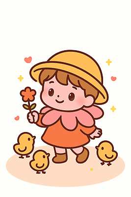 동물 꽃 행복 어린이 컬러 일러스트 모션 자연 놀이 조류 웃음 친구 소풍 걷기 봄 추억 일과 국내일러스트 AI파일 식물 계절 감정 컨셉 관계 표정 사람 야외활동 생태계 파일형식 벡터