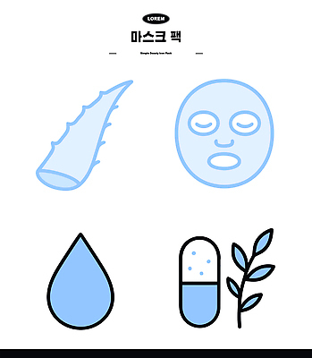 아이콘 디자인 얼굴 건강 그래픽 뷰티 알약 약 물방울 상품 스킨케어 마스크팩 알로에 스타일 사용방법 2D아이콘 AI파일 식물 의학 신체부위 팩 방법 파일형식 벡터
