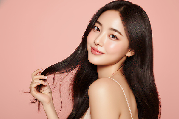 컬러 표정 사람 신체부위 전자제품 머리 CG 파일형식 여자 미소 머리카락 분홍색 백그라운드 카메라 손 뷰티 헤어스타일 포즈 뷰티풀 편집이미지 편집실사 JPG 의료성형뷰티