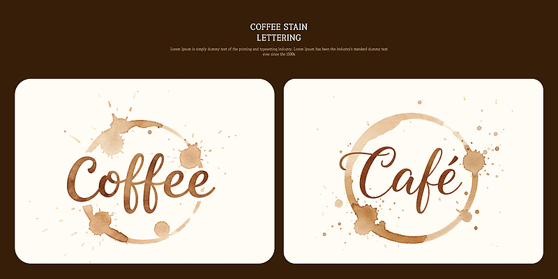 PSD 문자 손글씨 디자인 문화 커피 음료 예술 컬러 백그라운드 일러스트 캘리그라피 그래프 카페 얼룩 메뉴 창의성 카페인 레터링 스타일 브랜딩 국내일러스트 상점 파일형식