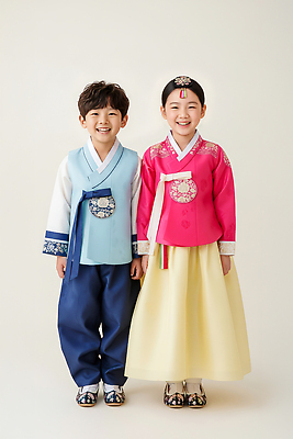 JPG 편집이미지 전통 옷 명절 문화 어린이 컬러 가족 새해 한국 미소 웃음 소녀 이벤트 소년 한복 즐거움 의료성형뷰티 편집실사 한국전통 여자 기념일 남자 감정 아시아 관계 표정 사람 전통의상 CG 파일형식