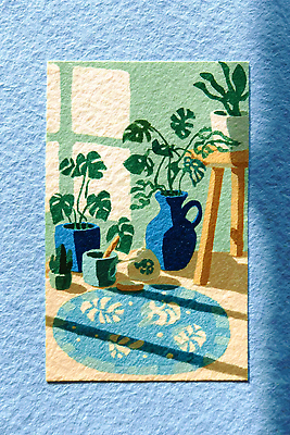 JPG 식물 디자인 응시 화분 거실 일러스트 창문 자연 일상 초록색 인테리어 햇빛 카펫 공간 시간 원형 편안함 배열 그림 심플 국내일러스트 도형 시선 컬러 라이프 태양 감각 생태계 파일형식