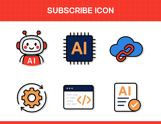 일러스트 기술 컴퓨터 자료 기계 장비 정보 연결 강의 시스템 클라우드서비스 구독 소프트웨어 프로세서 AI_인공지능 국내일러스트 AI파일 전자제품 서비스 파일형식 벡터