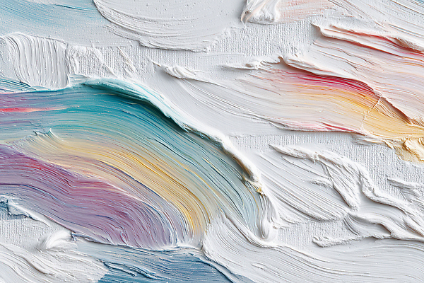 JPG 모양 디자인 예술 분홍색 컬러 일러스트 붓터치 추상 회화 파란색 물감 표현 혼합 그림 질감 캔버스 국내일러스트 AI일러스트 AI콘텐츠 무늬 말하기 미술도구 파일형식