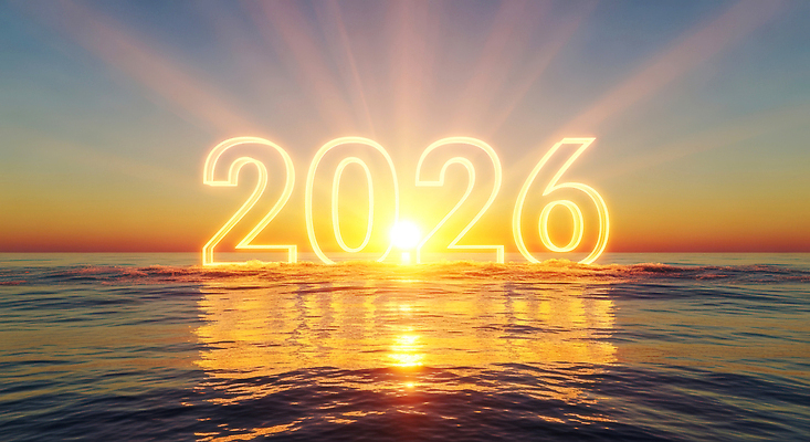 JPG 편집이미지 바다 자연 아침 새해 풍경 빛 햇빛 태양 숫자 일출 수면 수평선 2026년 이미지편집 병오년 AI컴퓨터그래픽 AI콘텐츠 주간 자연요소 문자 물 노을 연도 생태계 파일형식