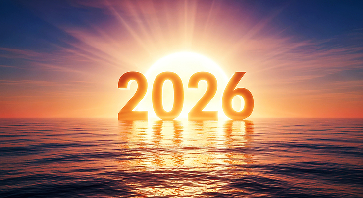 JPG 편집이미지 바다 자연 하늘 아침 새해 태양 일출 환경 수면 수조 시작 수평선 2026년 이미지편집 병오년 AI컴퓨터그래픽 AI콘텐츠 주간 자연요소 물 노을 연도 생태계 파일형식