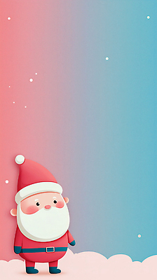 JPG 캐릭터 상징 분홍색 백그라운드 크리스마스 겨울 일러스트 동화 장식 파란색 세트 산타클로스 귀여움 축제 기쁨 눈송이 즐거움 색채 국내일러스트 AI일러스트 AI콘텐츠 계절 기념일 감정 컬러 컨셉 눈_날씨 파일형식