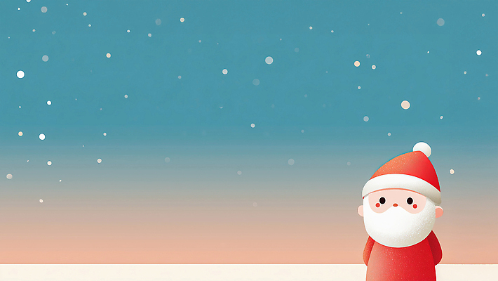 JPG 캐릭터 행복 감정 백그라운드 크리스마스 겨울 일러스트 상상 하늘 바닥 따뜻함 풍경 장식 파란색 산타클로스 축제 주황색 눈송이 국내일러스트 AI일러스트 AI콘텐츠 계절 기념일 컬러 눈_날씨 파일형식