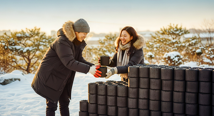 JPG 편집이미지 여자 남자 이동 겨울 모션 협력 웃음 사람 태양 공간 작업 봉사 캔 연탄 공동체 연탄배달 의료성형뷰티 편집실사 자연요소 계절 컨셉 표정 도움 배송 CG 파일형식