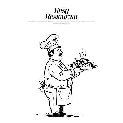 접시 음식 일러스트 식탁 요리 주방 레스토랑 요리사 식사 환대 고객 서비스 바쁨 서빙 요리중 식사준비 인기 맛있는 국내일러스트 AI파일 직업 식기 컨셉 모션 탁자 식당 준비 파일형식 벡터
