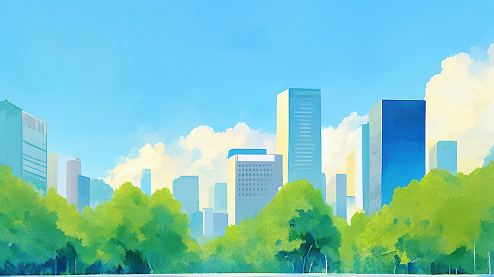 자연요소 식물 건축물 공공시설 교통수단 날씨 휴식 건물 라이프 생태계 파일형식 AI콘텐츠 공원 나무 빌딩 하늘 도시 풍경 일상 녹지 높이 자연 바람 산책 대중교통 여행 모션 오후 JPG 국내일러스트 일러스트 AI일러스트