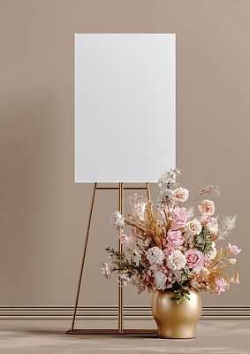 JPG 편집이미지 디자인 꽃 컬러 꽃다발 결혼식 이벤트 장식 인테리어 금속 배열 오브젝트 목업 편집실사 식물 결혼 재질 CG 파일형식