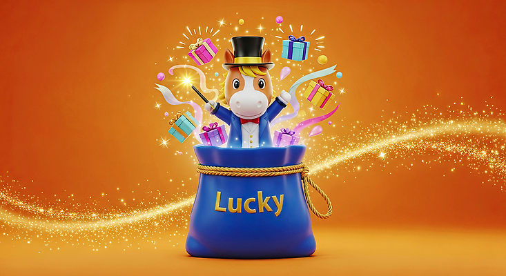 편집이미지 감정 컨셉 포유류 모션 전통소품 선물 이벤트 상자 십이지신 말_동물 연도 파일형식 2026년 AI콘텐츠 행운 마법 축제 즐거움 공연 컬러 반짝임 장식 주머니 파티 JPG 선물상자 복주머니 붉은말 병오년 새해 말띠 이미지편집 AI컴퓨터그래픽