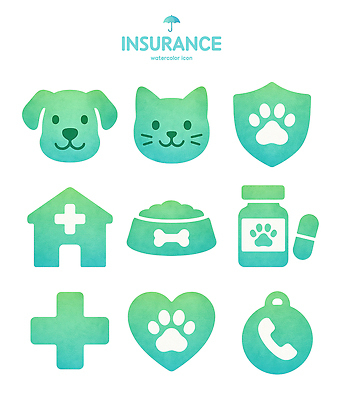 PSD 디자인 컬러 일러스트 주택 건강 그래픽 치료 반려동물 고양이 심장 강아지 약병 발자국 오브젝트 통화 보험 국내일러스트 동물 포유류 의학 자국 모션 건물 약 장기_의학 개 병_담는 파일형식