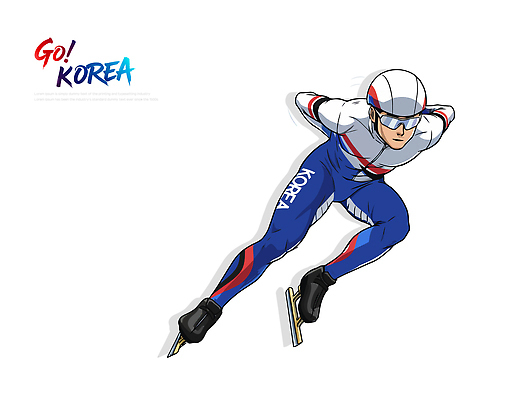 자연요소 옷 아시아 스포츠용품 스포츠 올림픽 컨셉 모션 건강 국기 파일형식 벡터 스케이트 운동선수 얼음 한국 응원 경기 협력 포즈 운동 경쟁 정지 집중 유니폼 태극기 오픈 목표 일러스트 국내일러스트 AI파일 동계올림픽