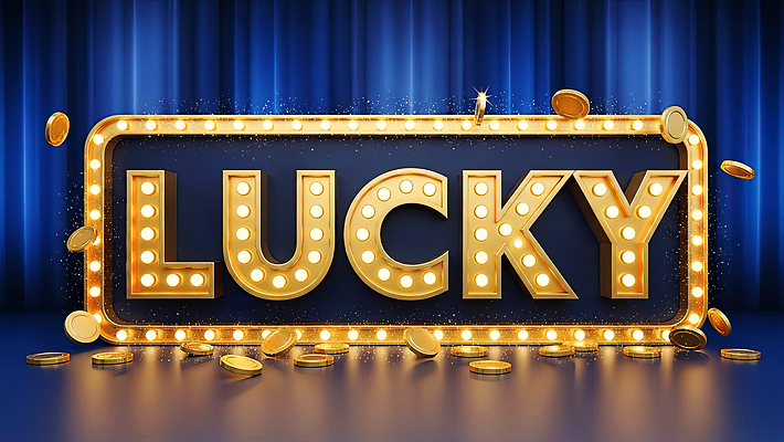 JPG 편집이미지 상징 백그라운드 조명 이벤트 장식 파란색 빛 동전 게임 커튼 행운 황금 장면 슬롯머신 이미지편집 AI컴퓨터그래픽 AI콘텐츠 컬러 컨셉 돈 놀이 파일형식