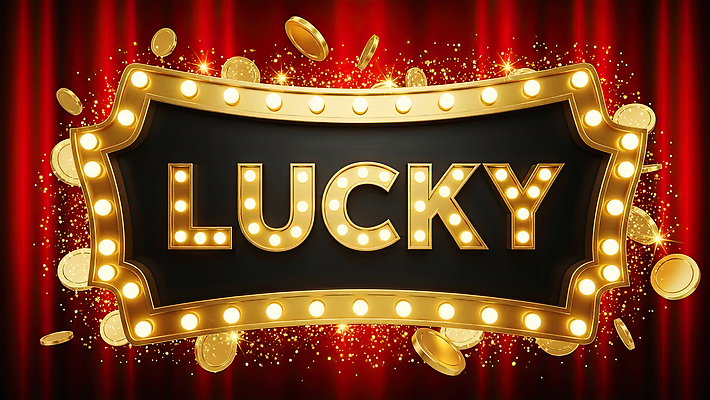 JPG 편집이미지 문자 기념 이벤트 장식 빨간색 반짝임 동전 축제 금색 게임 운세 커튼 행운 보너스 슬롯머신 효과 이미지편집 AI컴퓨터그래픽 AI콘텐츠 컬러 컨셉 돈 모션 놀이 파일형식