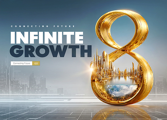 PSD 편집이미지 디자인 미래 기술 형상 창조 물 금색 성장 도시 발전 연결 스카이라인 무한 창의성 이미지편집 자연요소 컬러 컨셉 파일형식