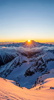 주간 자연요소 계절 산 노을 CG 생태계 파일형식 겨울 태양 정상 풍경 아침 자연 하늘 산맥 일출 JPG 편집실사 편집이미지