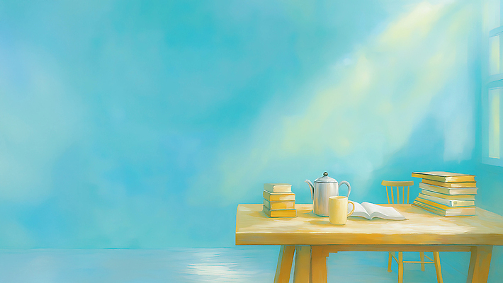 JPG 여유 커피 가구 일러스트 탁자 주전자 아침 사람없음 일상 책 독서 햇빛 공간 방 편안함 커피잔 창가 오후 국내일러스트 AI일러스트 AI콘텐츠 주간 감정 음료 생활용품 창문 주방용품 잔 라이프 태양 감각 파일형식