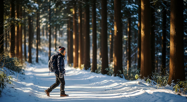 JPG 나무 편집이미지 길 겨울 자연 하늘 날씨 사람 풍경 평화 걷기 산책 고독 숲 발자국 의료성형뷰티 편집실사 AI인물포토 AI콘텐츠 식물 계절 감정 컨셉 자국 모션 휴식 CG 생태계 파일형식 AI포토