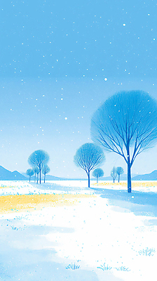 JPG 나무 겨울 일러스트 자연 하늘 산 풍경 야외 파란색 설원 일몰 공간 나뭇가지 눈송이 땅 평야 국내일러스트 AI일러스트 AI콘텐츠 식물 계절 컬러 눈_날씨 노을 생태계 파일형식
