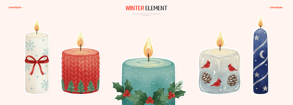 계절 기념일 가구 컨셉 초 불 실내 북유럽 이벤트 파일형식 겨울 촛불 디자인 컬러 모양 탁자 불꽃 크리스마스 장식 분위기 오브젝트 핀란드 파티 따뜻함 조명 집안 PSD 일러스트 국내일러스트