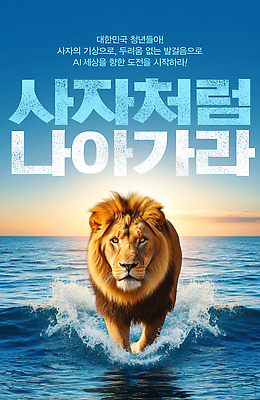 PSD 동물 편집이미지 스포츠 바다 청소년 자연 이야기 청년 물 자유 탐험 도전 사자 즐거움 이미지편집 자연요소 감정 컨셉 포유류 사람 성인 생태계 파일형식