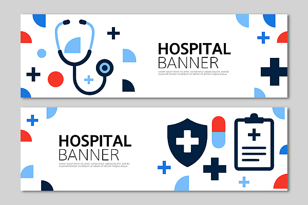템플릿 배너 의학 의료기기 병원 이벤트 시설 파일형식 벡터 디자인 그래픽 청진기 서비스 프로모션 건강 종합병원 의료시설 보험 진료 배너템플릿 AI파일