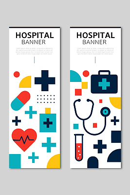 템플릿 배너 컨셉 의학 긴급 장기_의학 파일형식 벡터 병원 건강 치료 그래픽 디자인 컬러 아이디어 심장 약 검사_조사 응급 배너템플릿 AI파일
