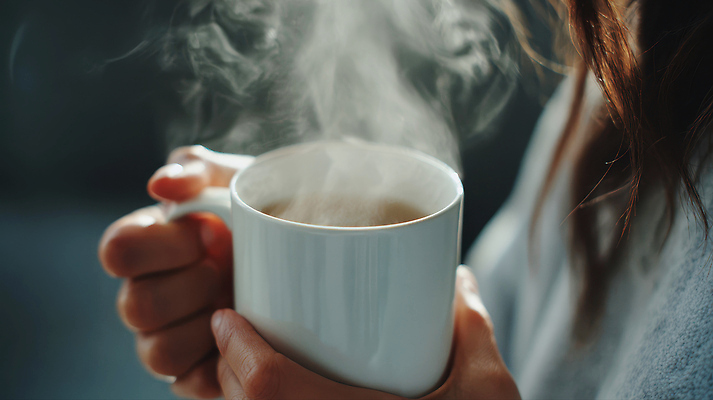 JPG 편집이미지 손 커피 음료 겨울 아침 휴식 실내 따뜻함 대화 사람 와인 머그컵 수증기 손목 편집실사 AI인물포토 AI콘텐츠 주간 계절 컨셉 주류 말하기 내부 신체부위 컵 CG 파일형식 AI포토