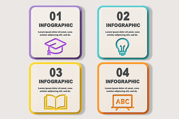 도형 편집이미지 문자 교육 컴퓨터 파일형식 정보 그래픽 디자인 학위 전구 책 모니터 일렬 숫자 컬러 사각형 창의성 PSD 인포그래픽 이미지편집
