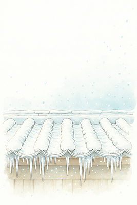 JPG 전통 계절 겨울 일러스트 자연 아침 지붕 날씨 한옥 주택 한국 풍경 건물 일상 마을 얼음 소리 눈송이 차가움 조용 기와지붕 국내일러스트 AI일러스트 AI콘텐츠 주간 자연요소 한국전통 건축물 아시아 고건축 눈_날씨 기와 라이프 생태계 파일형식