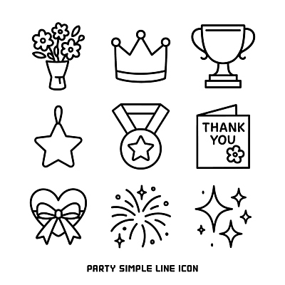 디자인 별 리본 일러스트 왕관 불꽃놀이 이벤트 반짝임 파티 꽃병 축하 트로피 메달 심플 국내일러스트 AI파일 자연요소 꽃 컨셉 모션 놀이 상_우승 상_상패 파일형식 벡터