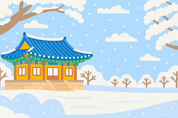나무 계절 건축 문화 백그라운드 겨울 일러스트 자연 하늘 한국 풍경 낭만 시골 편안함 조용 뷰티풀 전통집 치유 겨울배경 국내일러스트 AI파일 식물 아시아 컨셉 주택 감각 생태계 파일형식 벡터