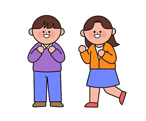 옷 행복 감정 어린이 컬러 포즈 일러스트 모션 놀이 웃음 친구 달리기 보라색 주황색 즐거움 그림 상상력 창의력 국내일러스트 AI파일 관계 표정 사람 파일형식 벡터