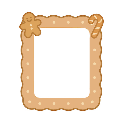 디자인 예술 음식 액자 크리스마스 겨울 일러스트 프레임 사탕 선물 장식 갈색 쿠키 축제 달콤 창의성 홀리데이 비어있는 국내일러스트 AI파일 계절 기념일 컬러 휴가 디저트 맛 파일형식 벡터