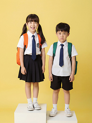 JPG 편집이미지 학생 교복 어린이 백그라운드 가방 학교 무표정 남매 미소 소녀 소년 친구 노란색 촬영 의료성형뷰티 편집실사 잡화 옷 여자 교육 남자 감정 컬러 가족 관계 표정 사람 CG 파일형식